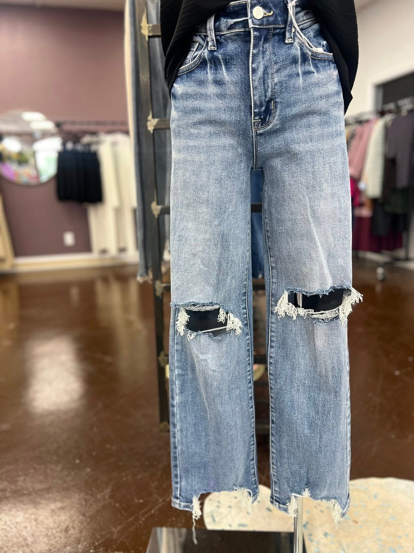 Petra Kylie Slim Wide Leg Jeans
