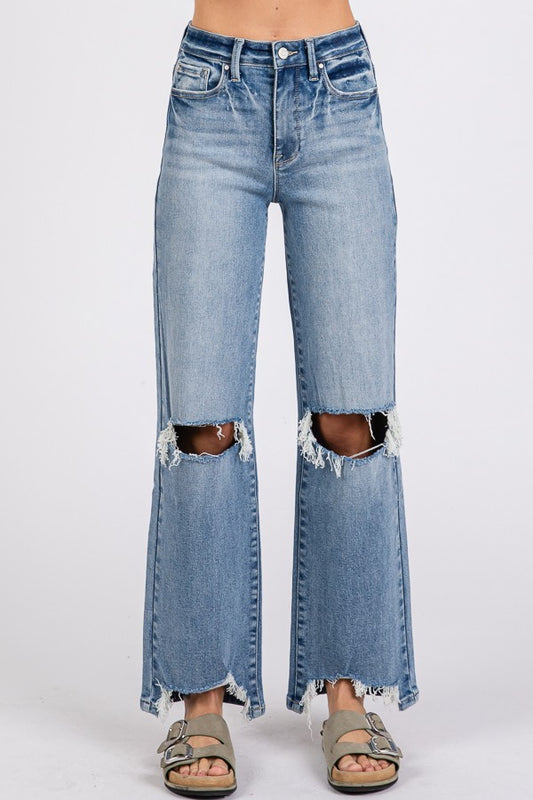 Petra Kylie Slim Wide Leg Jeans
