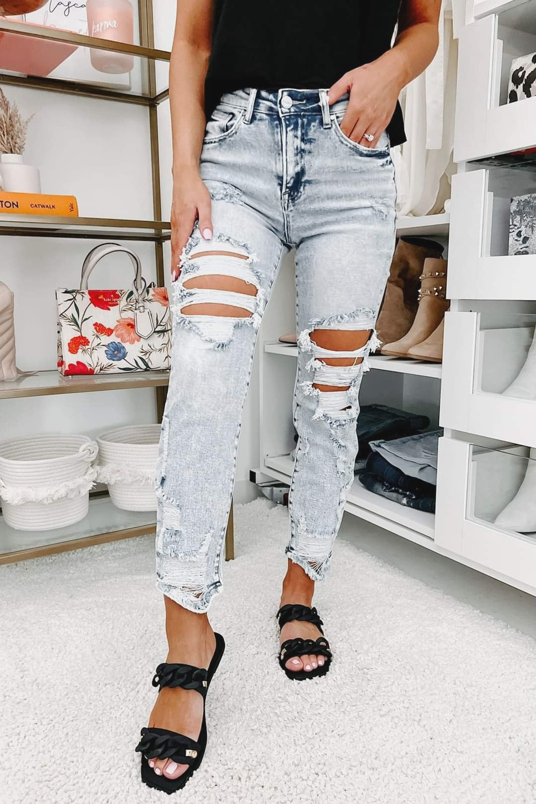 Pre-Order Gianna Risen Straight Leg Jeans