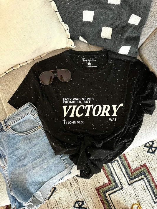 Victory Speckled Tee