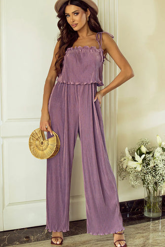 Pre-Order Picking Up The Pieces Pleated Jumpsuit