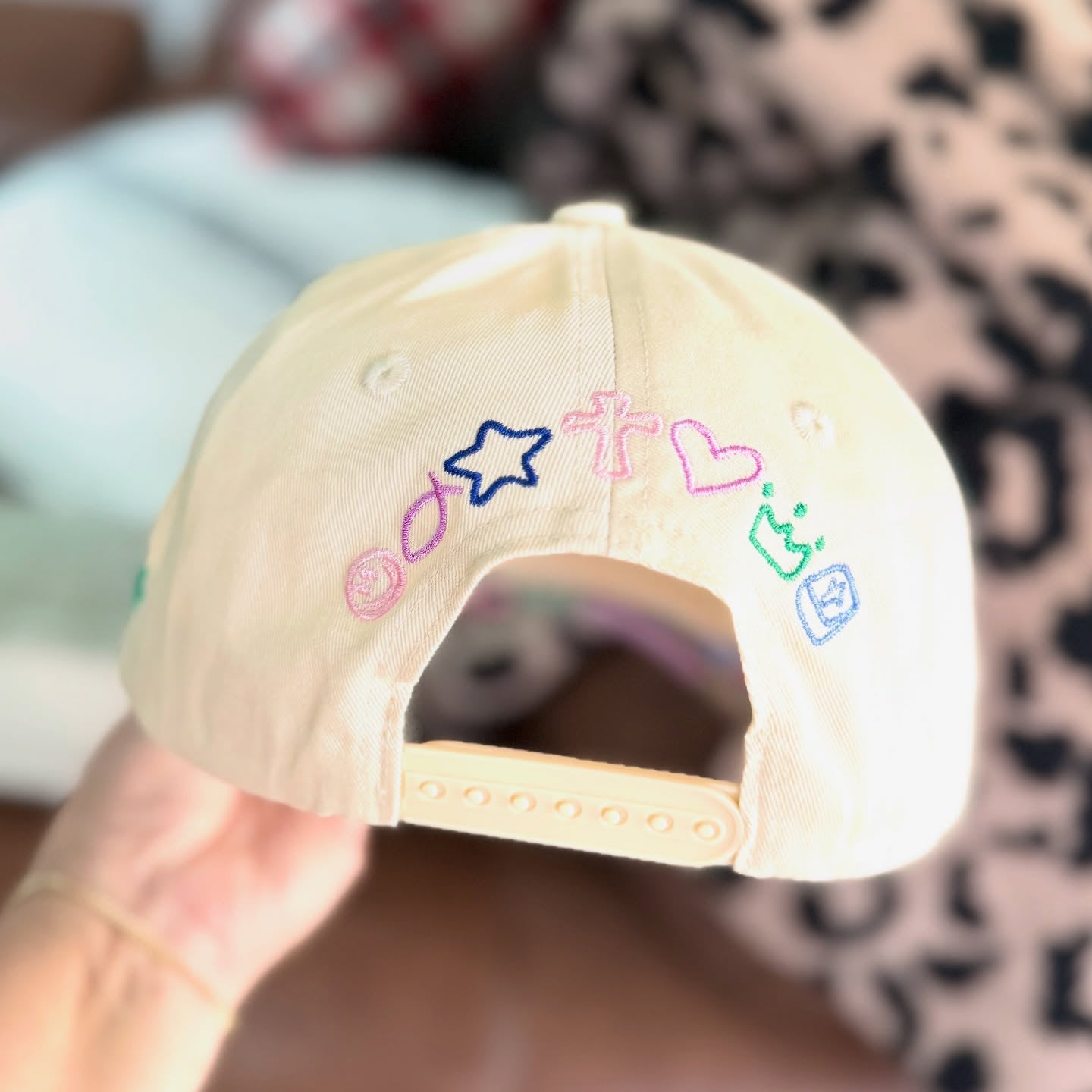 Follow Jesus Patchwork Hat