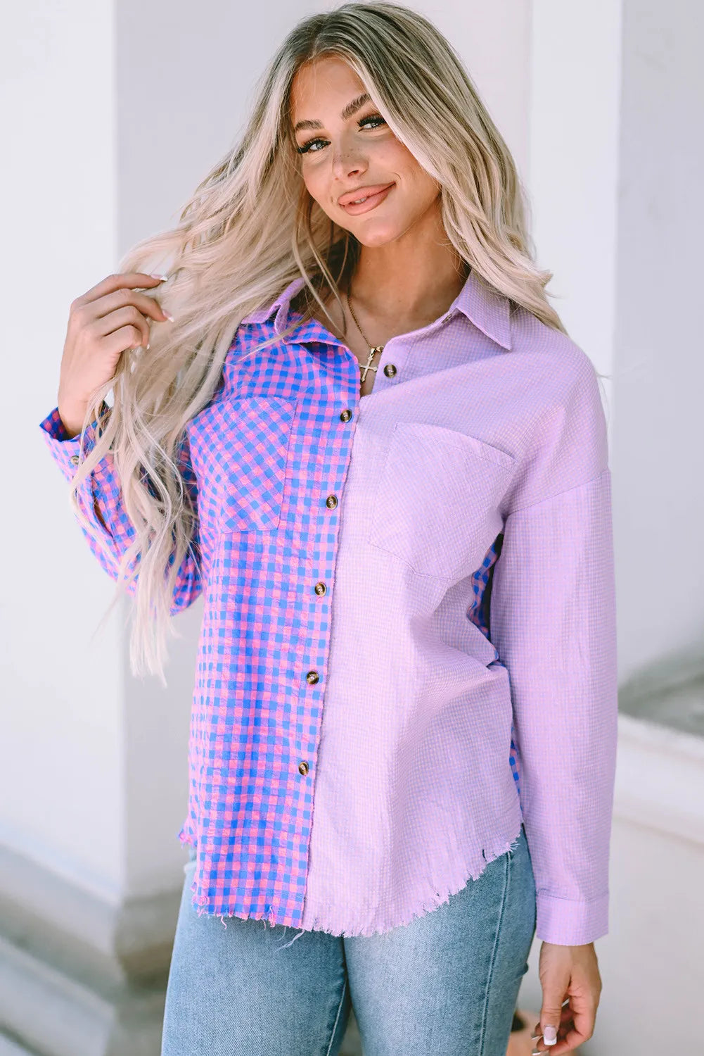 Pre-Order Dreaming Of You Plaid Button Down