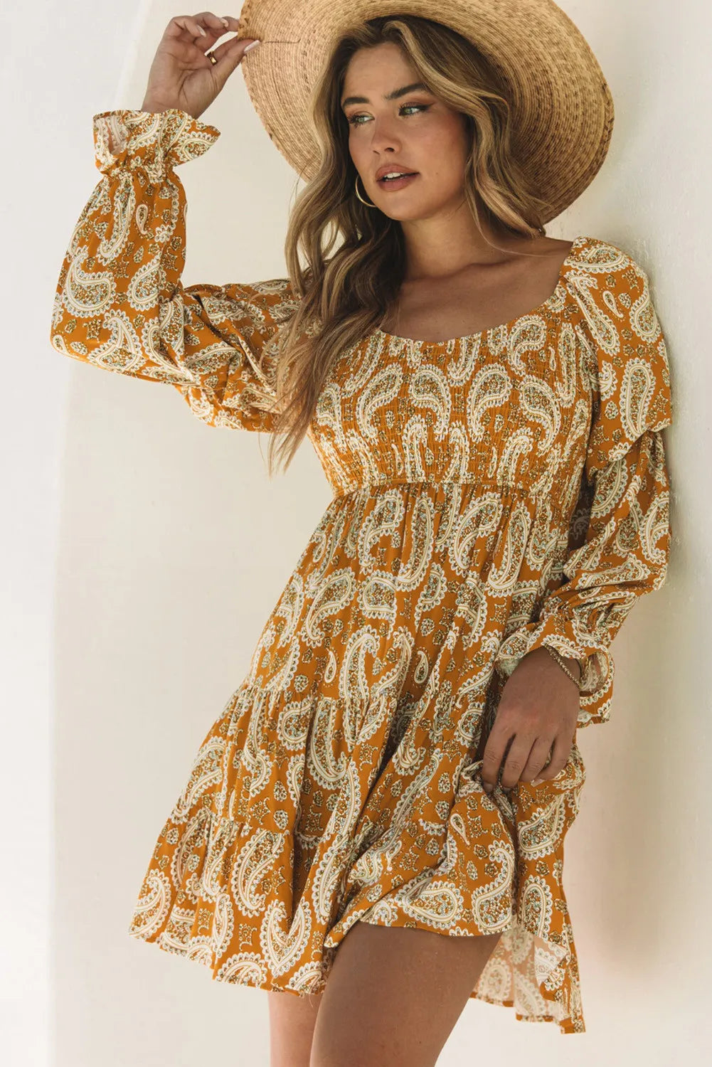 Pre-Order The Golden Hour Paisley Dress