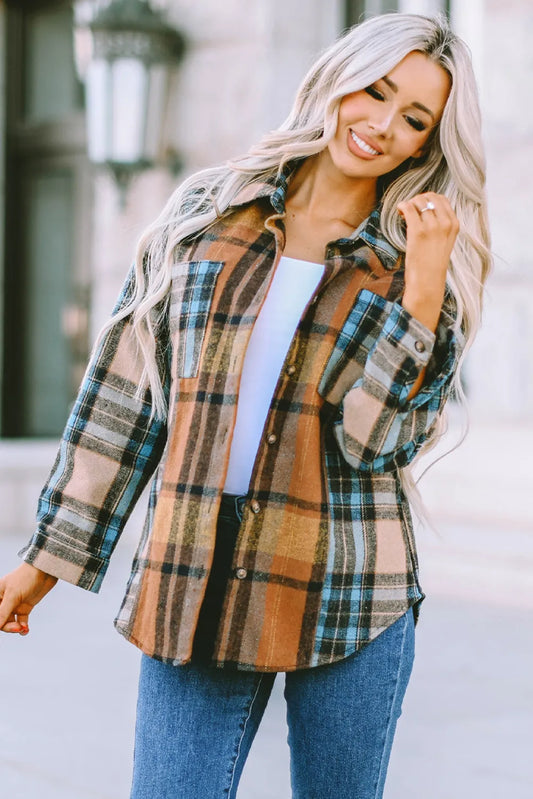 Pre-Order Still Falling For You Plaid Shacket