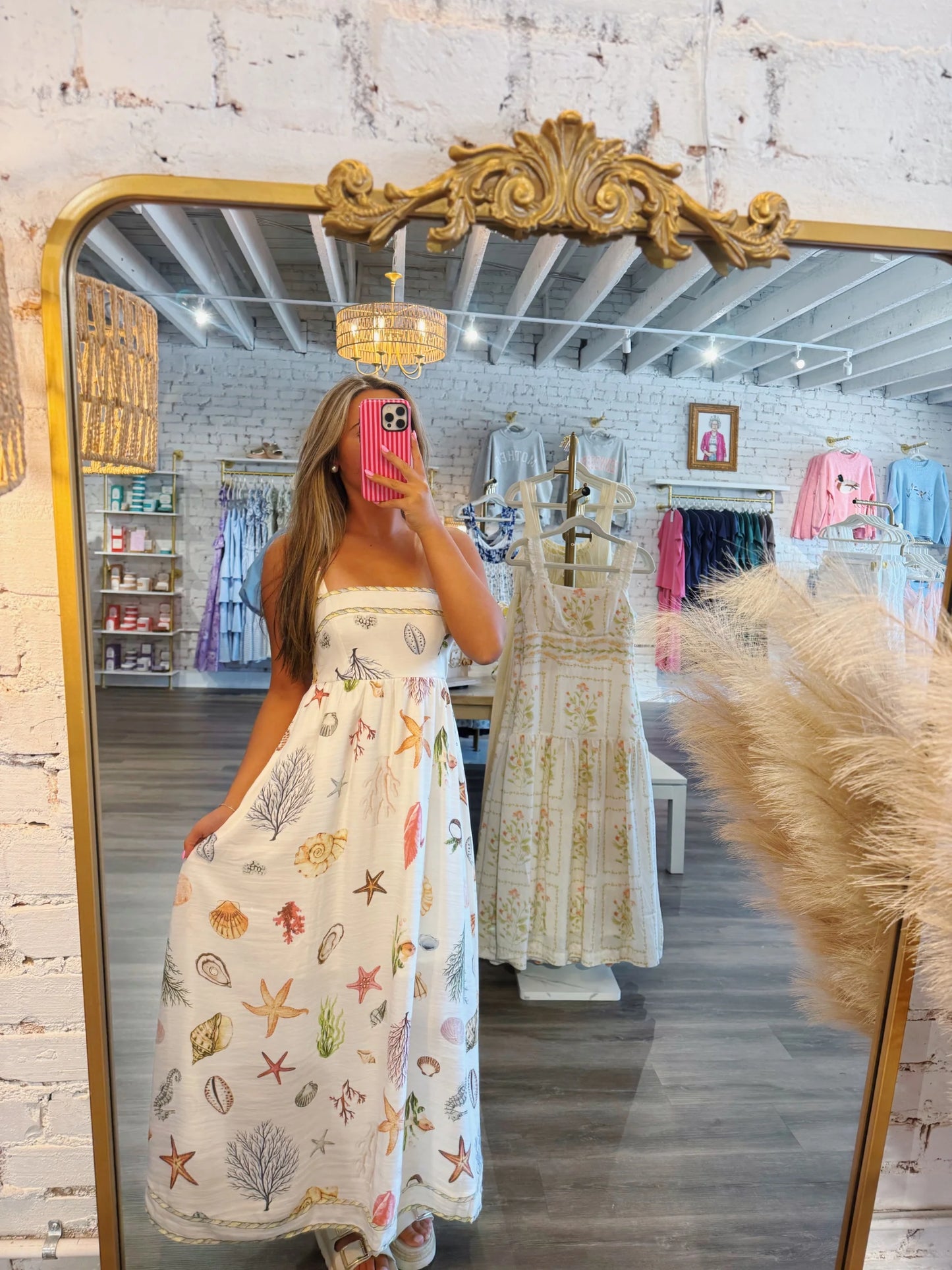 Seas The Day Nautical Maxi Dress