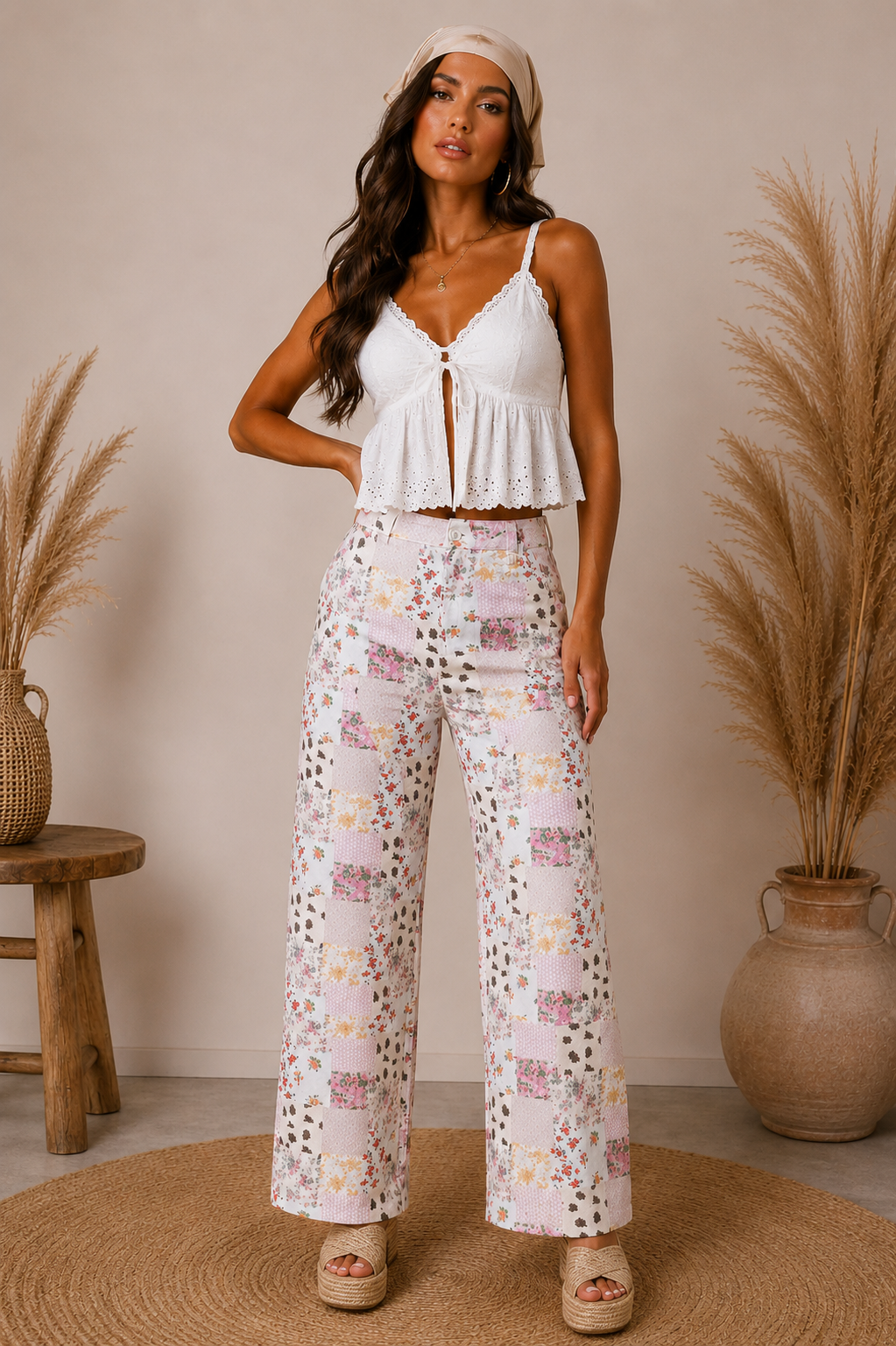Countdown To Coachella Peplum Tank
