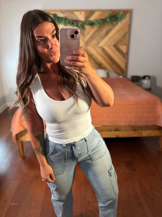 The Essential Scoop Neck Tank