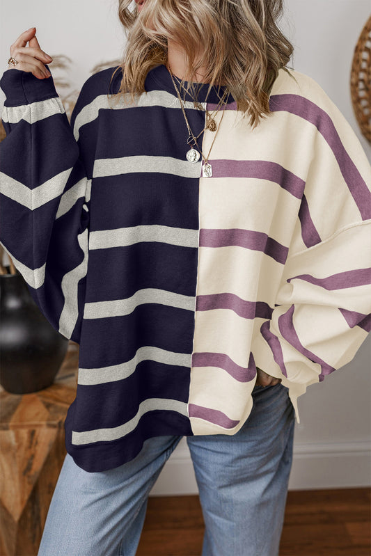 Pre-Order You're Dismissed Colorblock Stripe Sweater